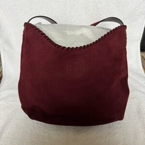 Tory Burch Marion Suede Boho Bag